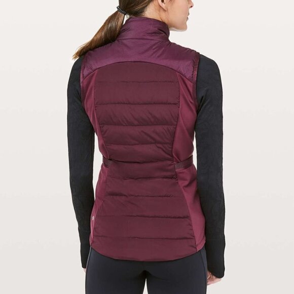 Lululemon Down For It All Vest Dark Adobe - Picture 3 of 15